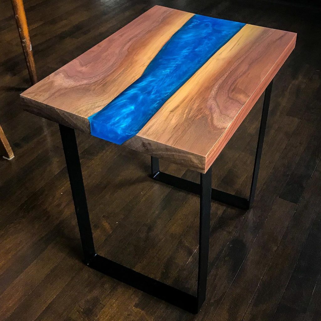 Custom Epoxy River Table - 612 Milling